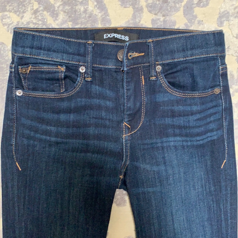 Express Legging Mid Rise Jeans